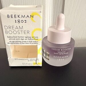 Beekman 1802 Dream Booster Bakuchiol Serum - Purple and White
